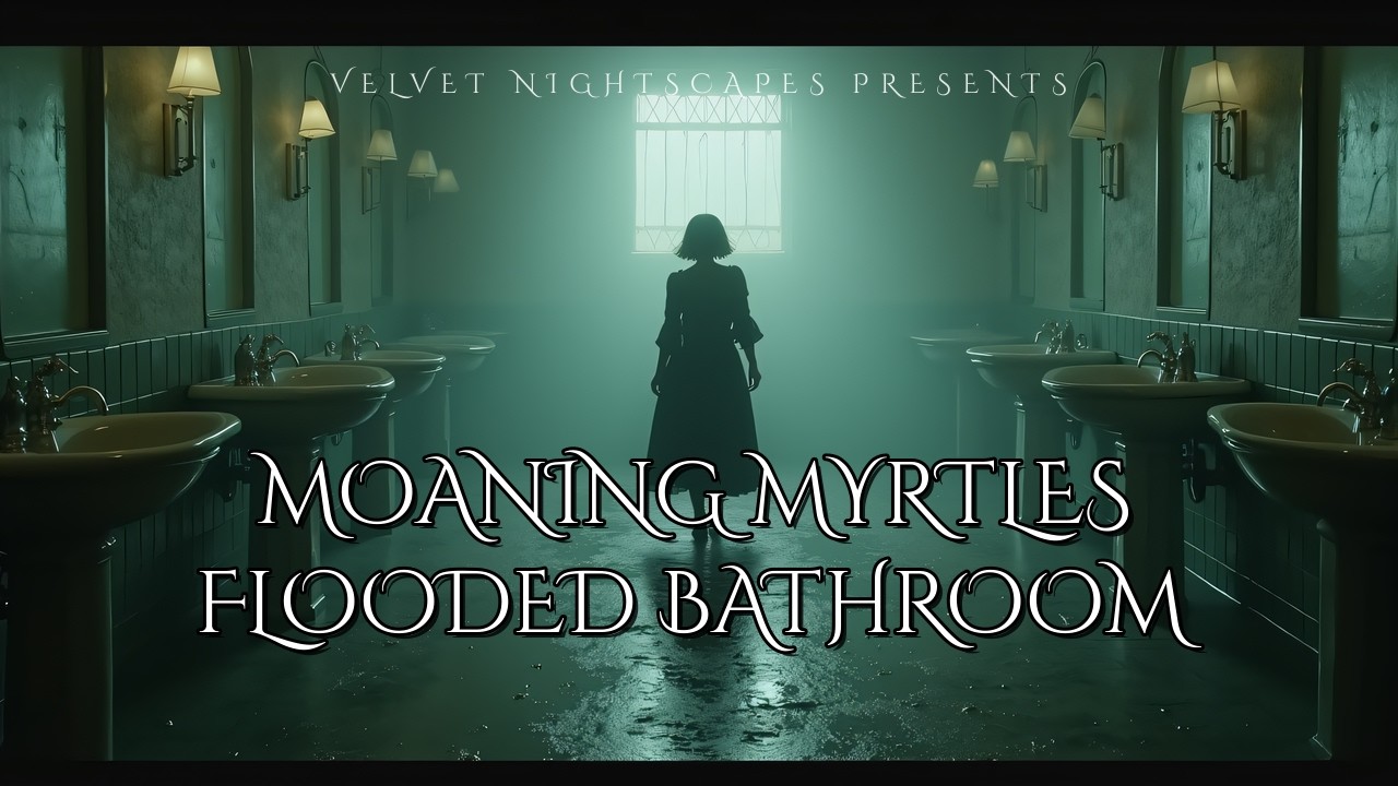 Harry Potter | Moaning Myrtle's Flooded Bathroom | Deep Sleep | Hogwarts Ambience & ASMR
