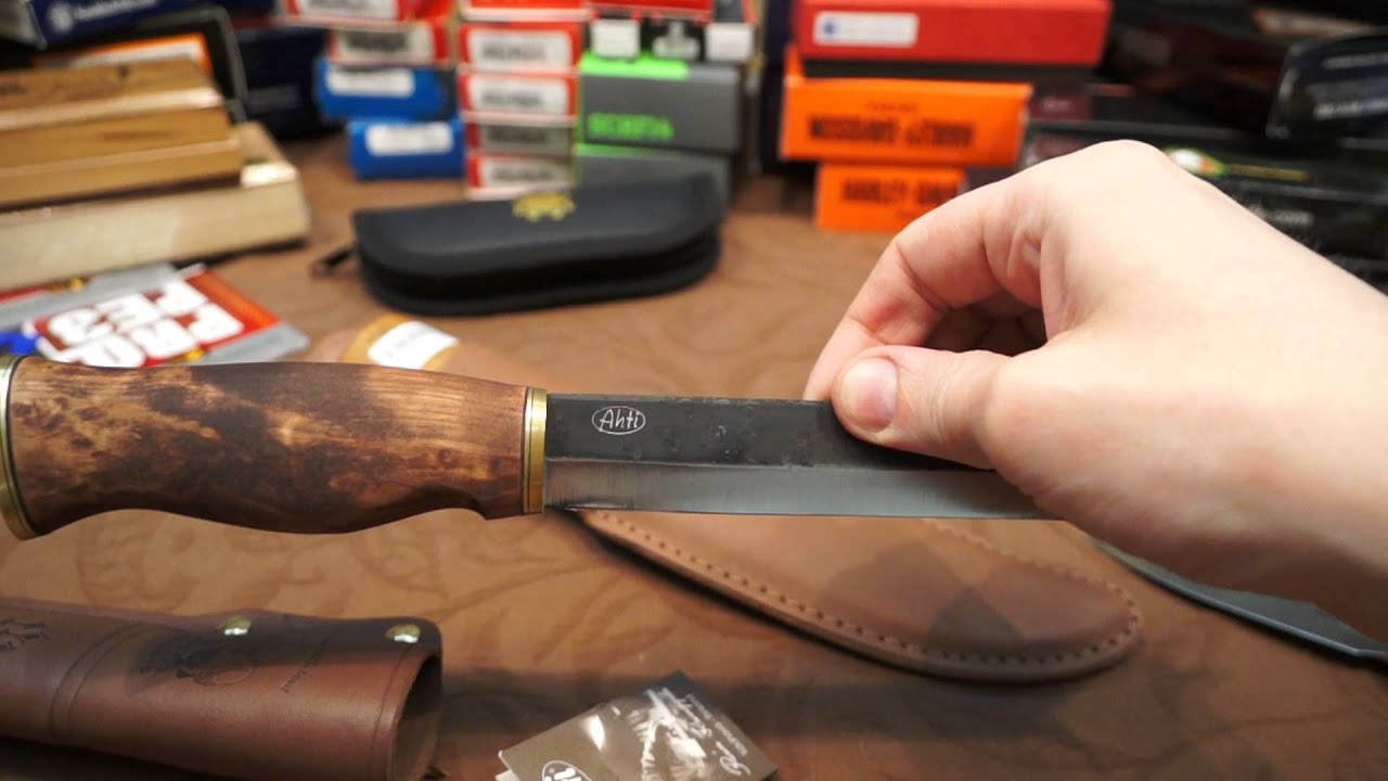 Ножи Ahti 9618 и Roselli R200L