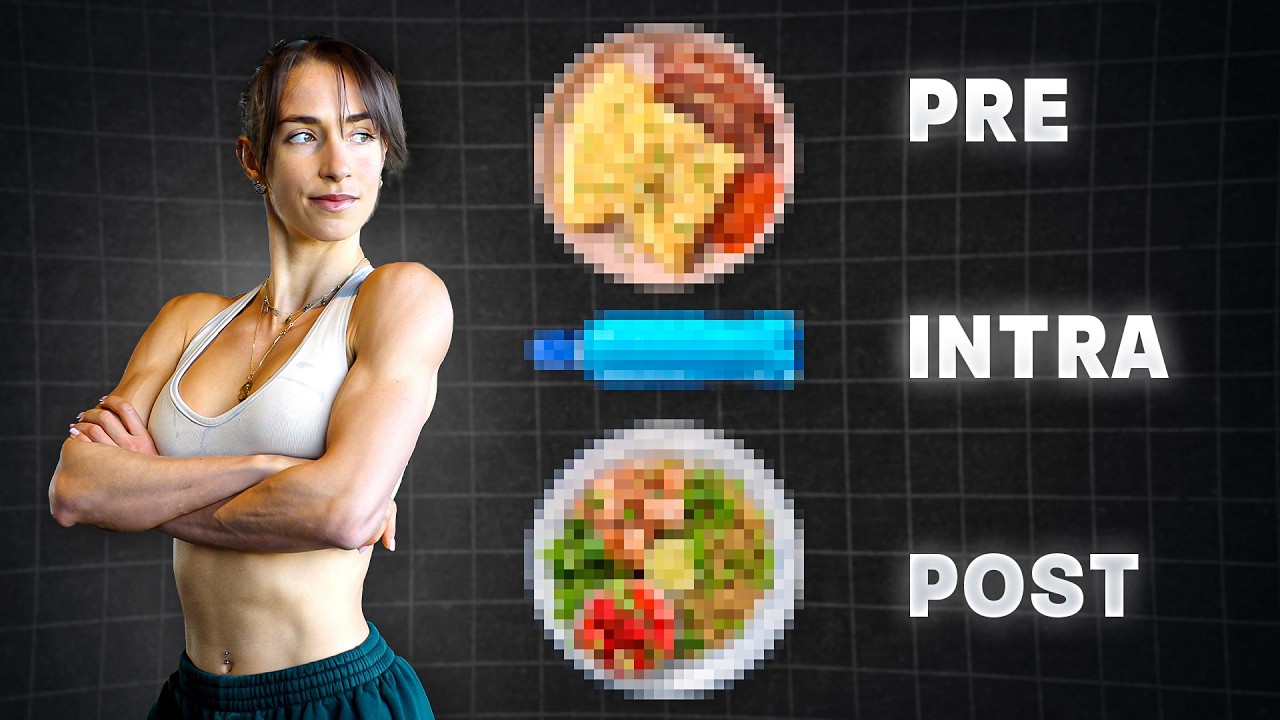 Qué Comer ANTES y DESPUÉS de hacer Ejercicio para ganar MASA MUSCULAR y PERDER GRASA