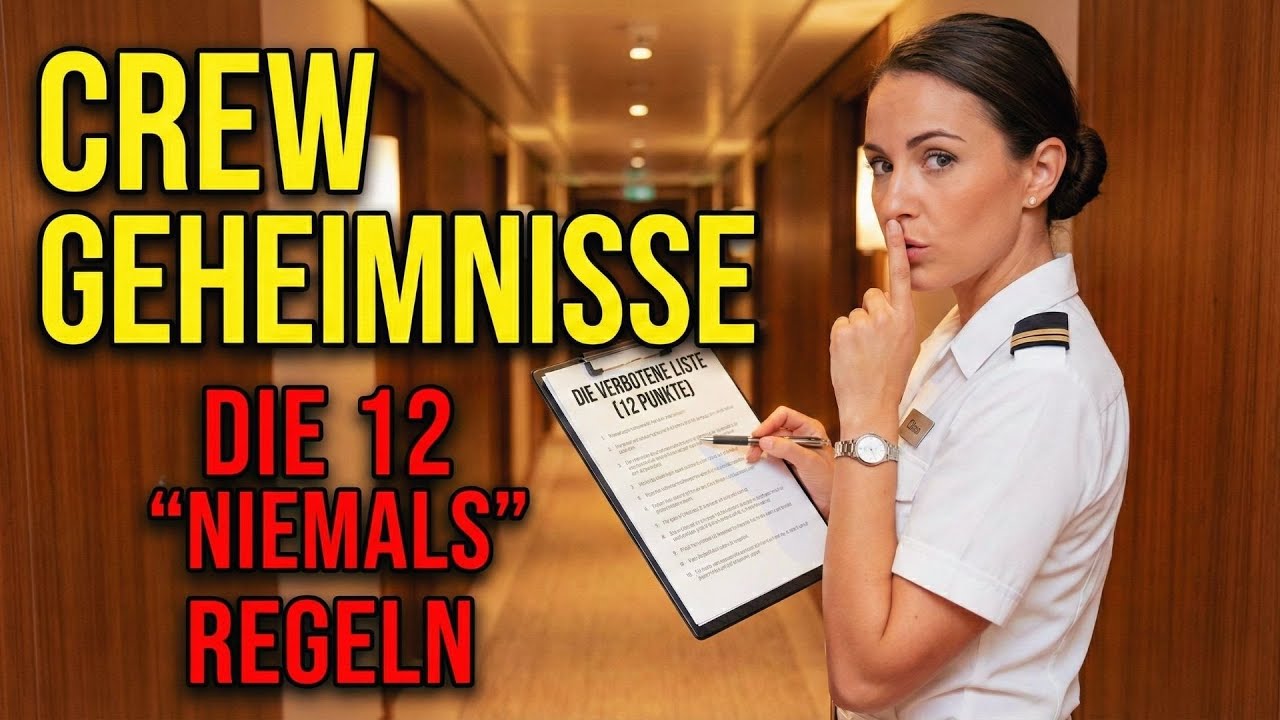 Die Ersten 24 Stunden Auf Einer Kreuzfahrt? TU Das NIEMALS: 12 Dinge!