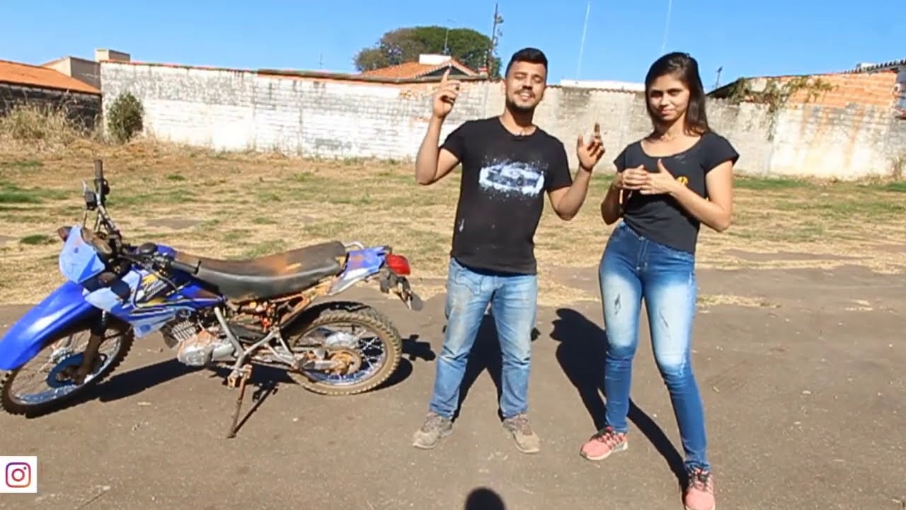 Parece ser impossível! Restaurar moto XTZ 125 