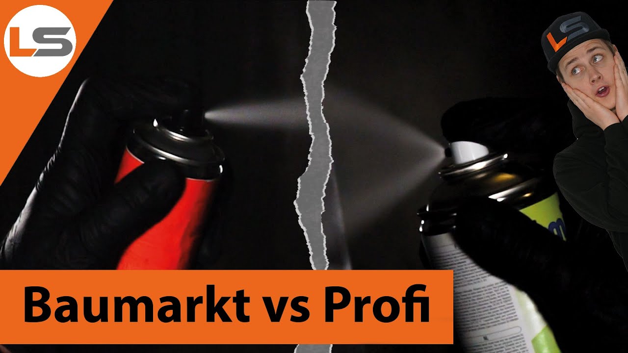 Spraydosen Klarlack im Test  - ist Baumarkt Ware schlecht? | LACKSTORE