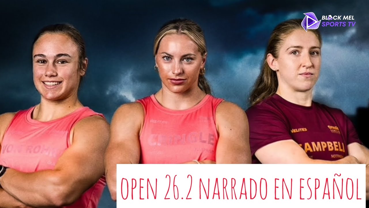 Anuncio de CrossFit Open 26.2 En Español -Narración 