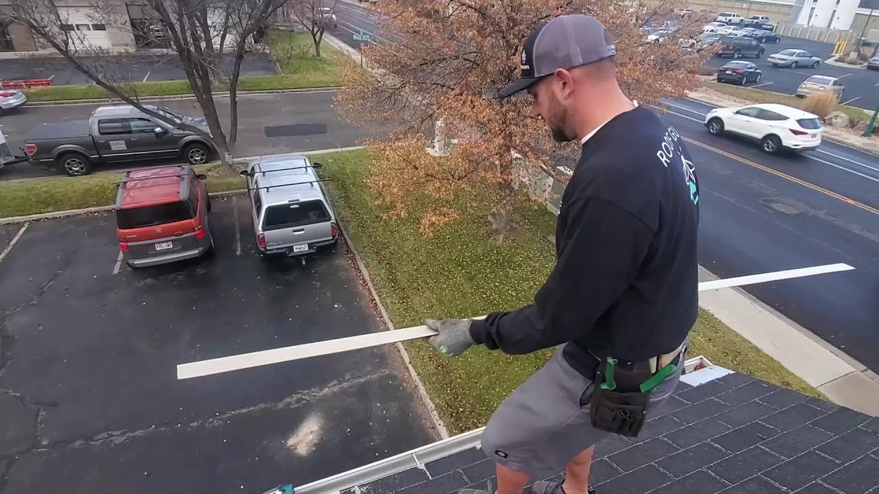 How to install drip edge on a roof.