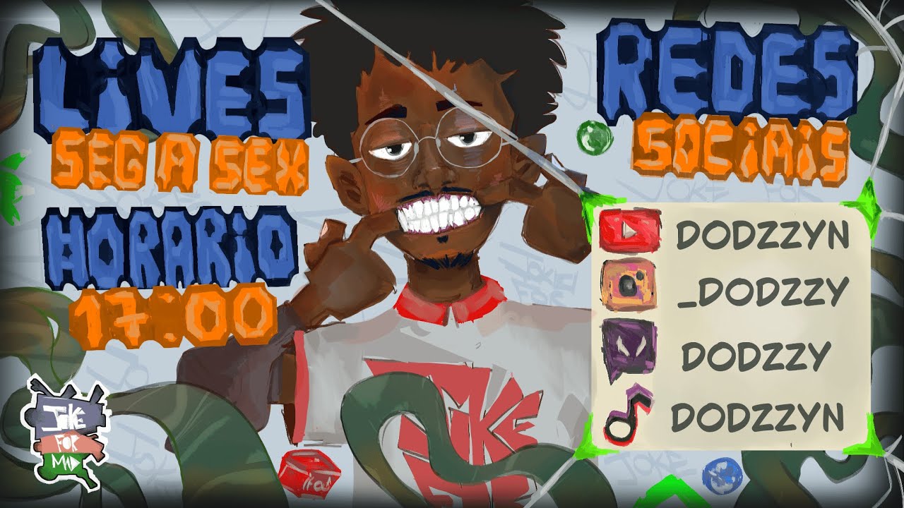 Dodzzy Pronto para a bagunça - Estilo Joke For mad - !twitch !livepix !ttk !insta !facadas !faca