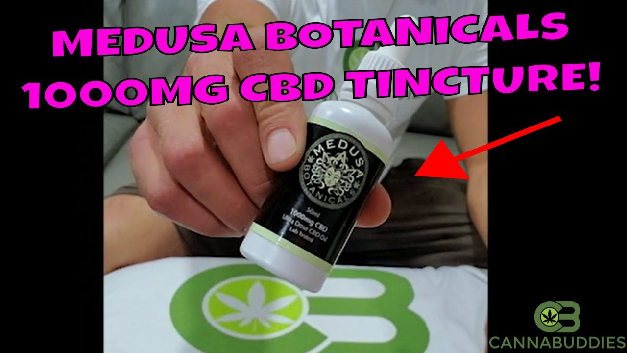Medusa Botanicals CBD Tincture Review & Sale Code for WestCoastSupply