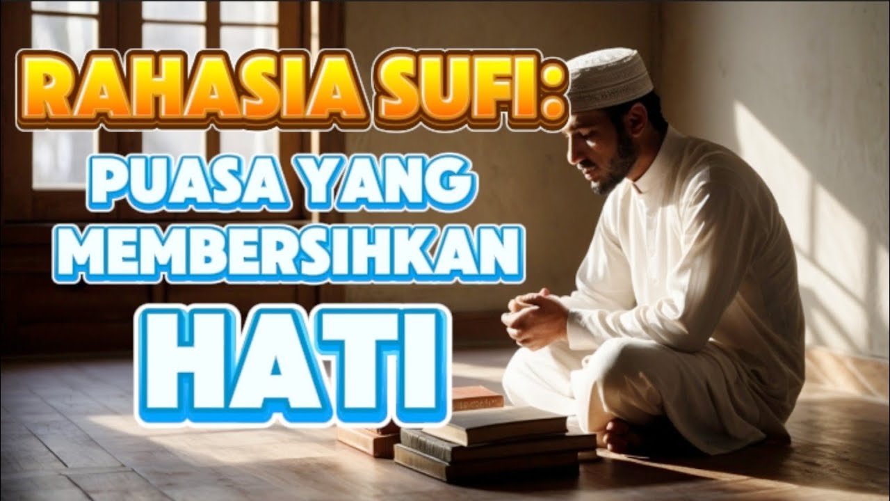 Bukan Hanya Lapar! Inilah 10 Cara Puasa Hati Ala Sufi untuk Kedamaian Jiwa !
