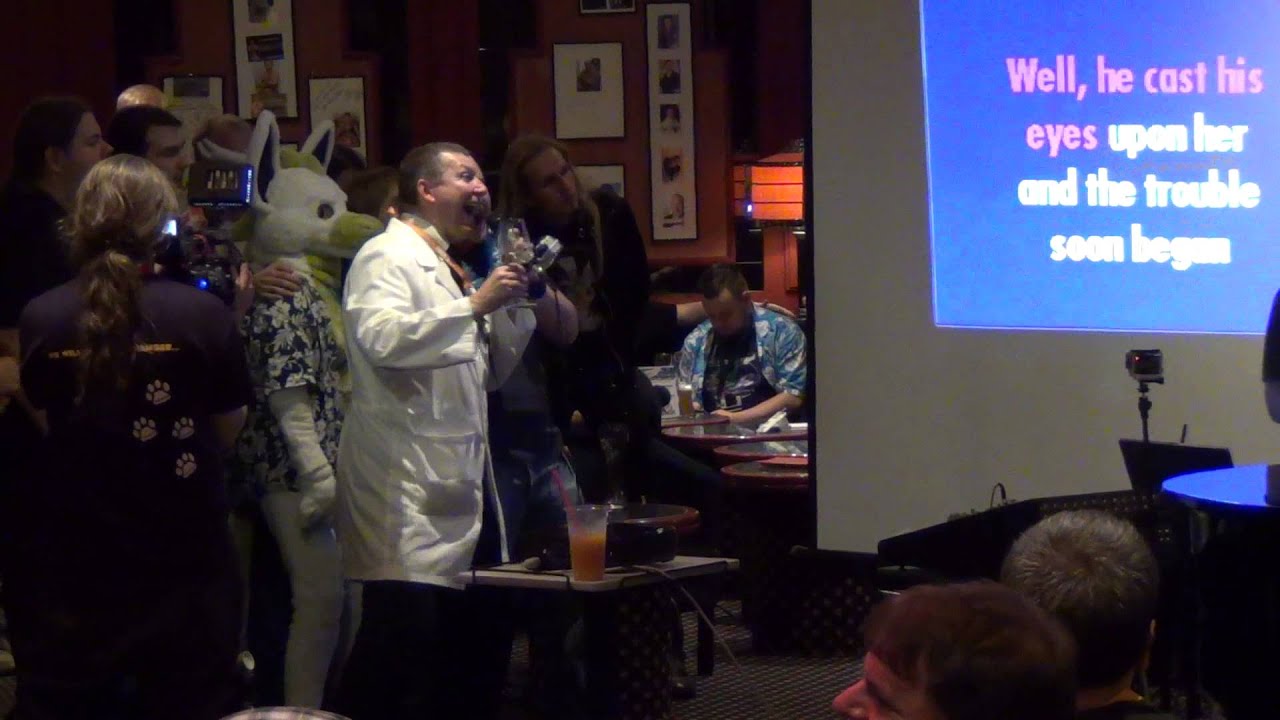 Uncle Kage sings Bad, Bad Leroy Brown at Eurofurence 19