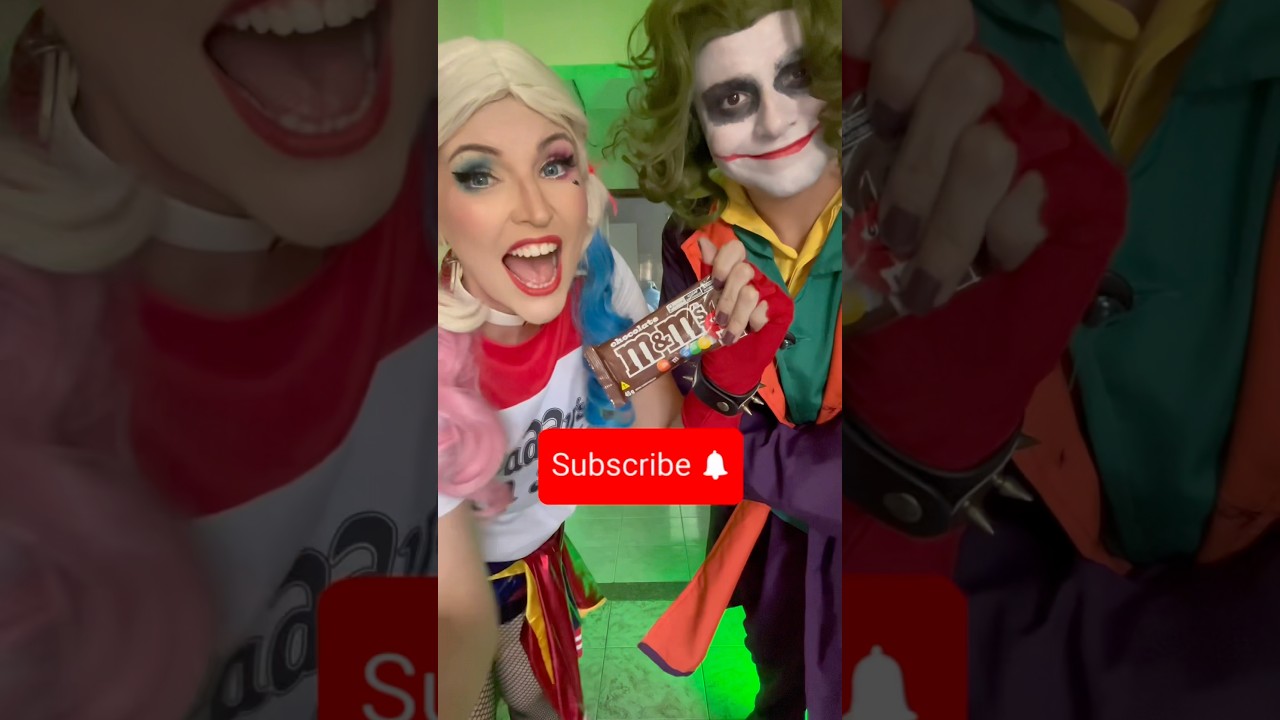 Arlequina e coringa