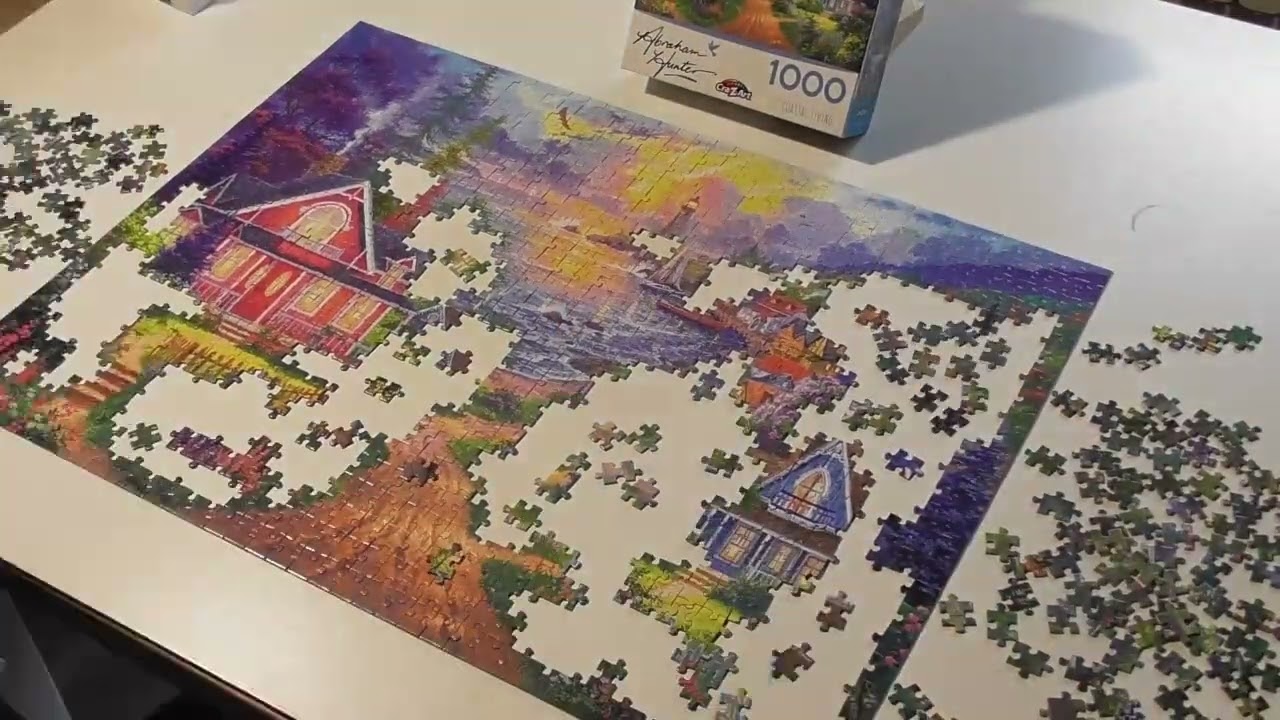 Puzzle Time Lapse Coastal living, Buffalo 1000