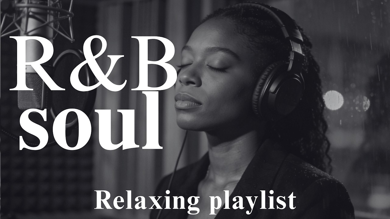 Rain Moves Slow Tonight | Midnight Rain R&B 🌧️ Ambient Soul Music for Calm Nights