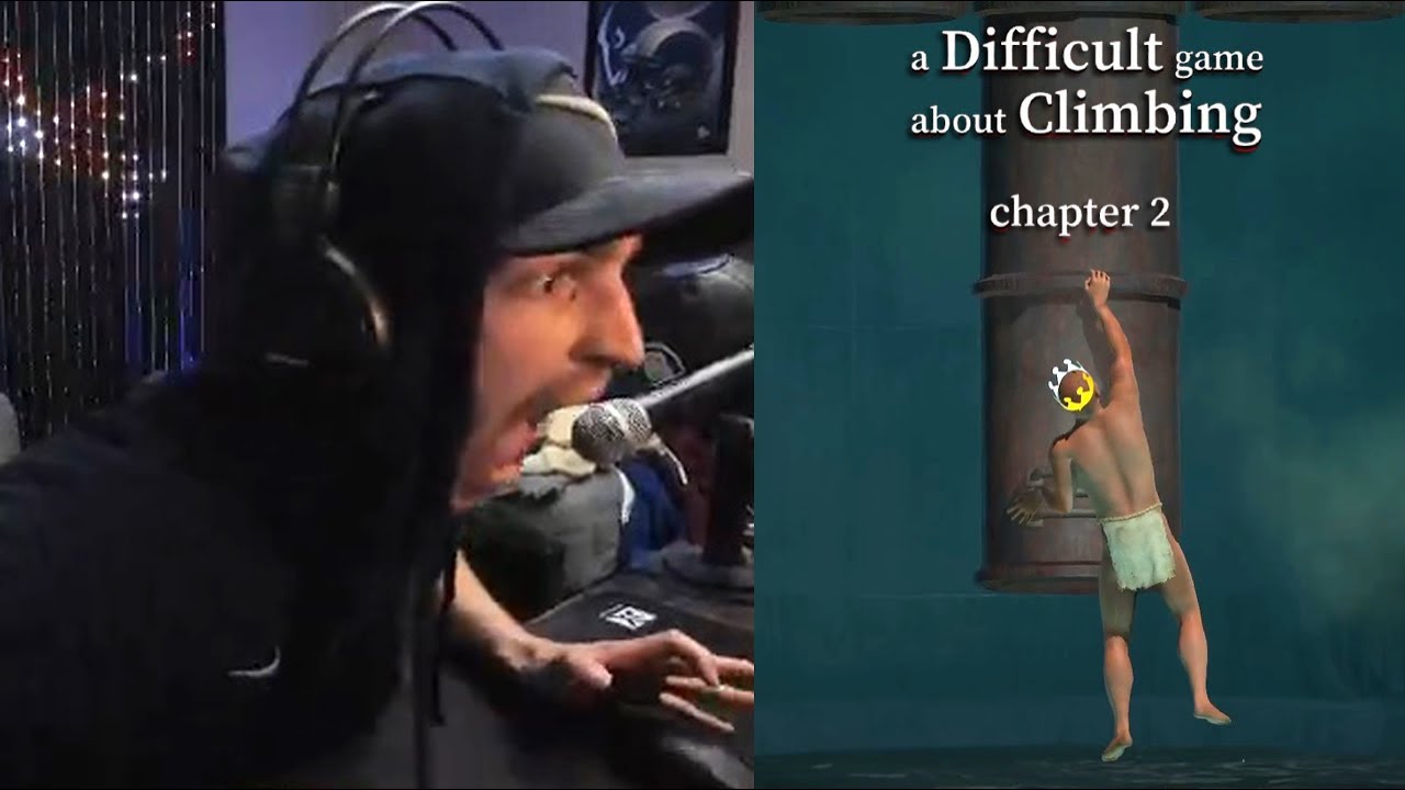 WHY DID I COME BACK TO THIS GAME... (a Difficult game about Climbing Chapter 2) (Part 1)