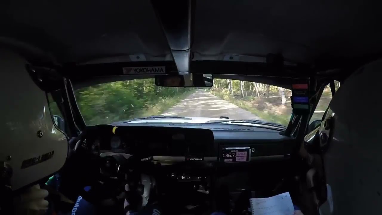 Malmjärn Runt 2023 SS3 AVÅKNING Arvid Larspers Volvo 240 VOC