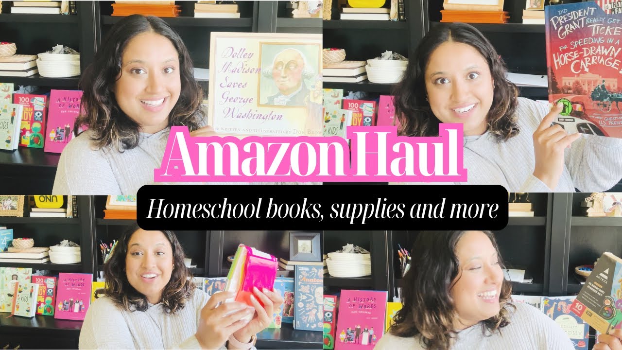 Massive Amazon Haul: Must-have Homeschool Supplies And Books!