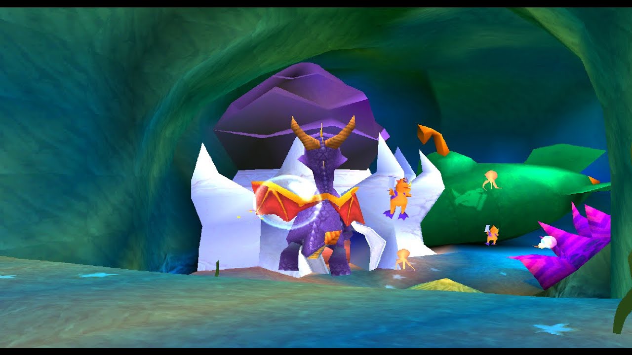 SPYRO 3:YEAR OF THE DRAGON-PS1(ITALIANO)LA SPIAGGIA DELLA CONCHIGLIA