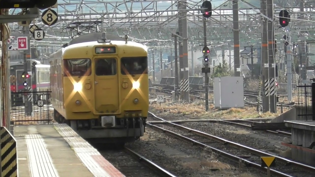 [接近メロディ]JR山陰本線 米子駅　到着〈普通列車〉