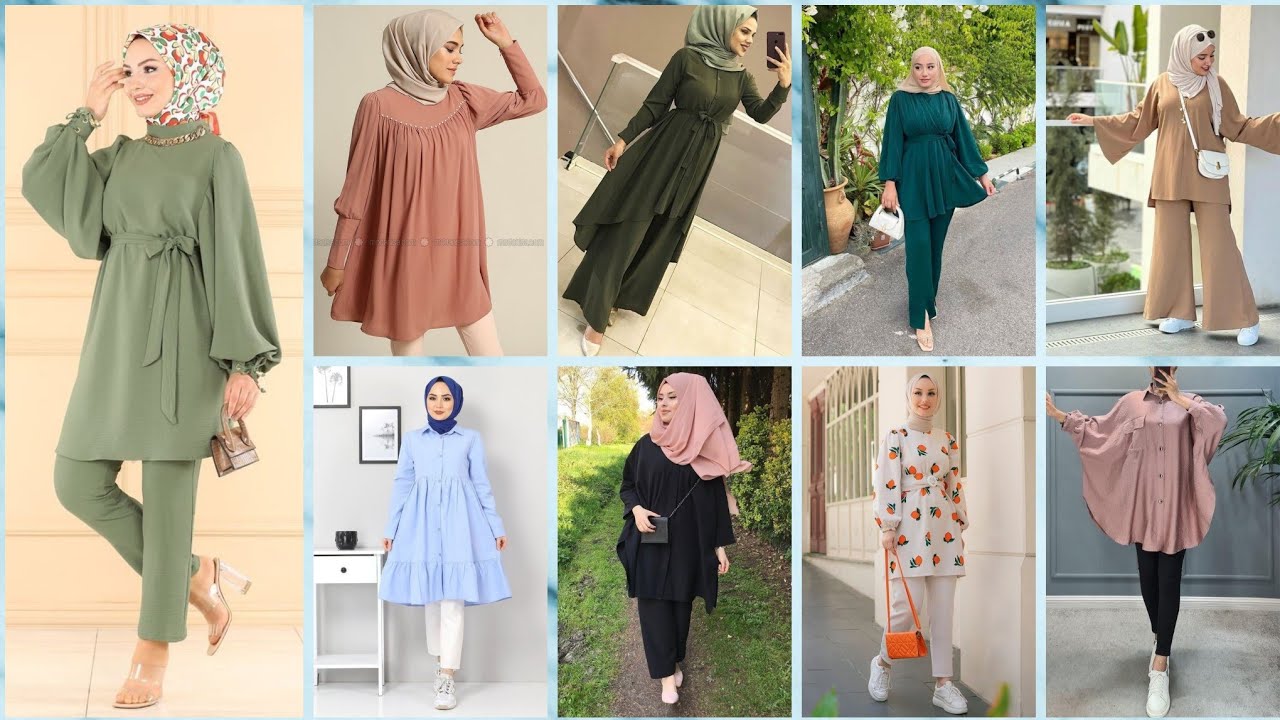 Muslim girls modern outfits style | Modern dress for girls | Stylish tip & Hijab Tutorial