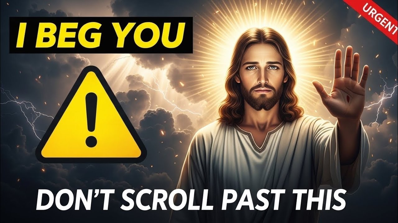 🔴JESUS SAYS: I BEG YOU FOR 2 MINUTES NOW - IT'S URGENT | God's Message For You Today