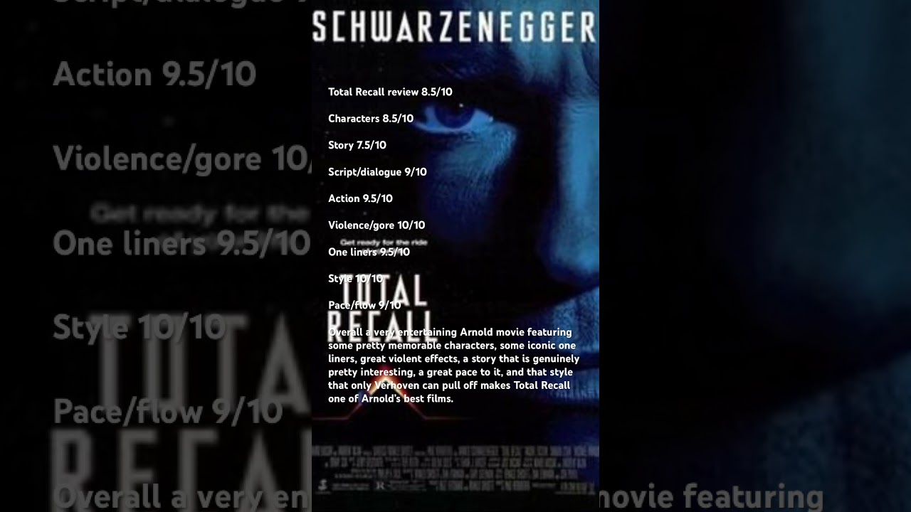 Total Recall review #music #retro #nostalgia #movie #soundtrack #80smusic #memories