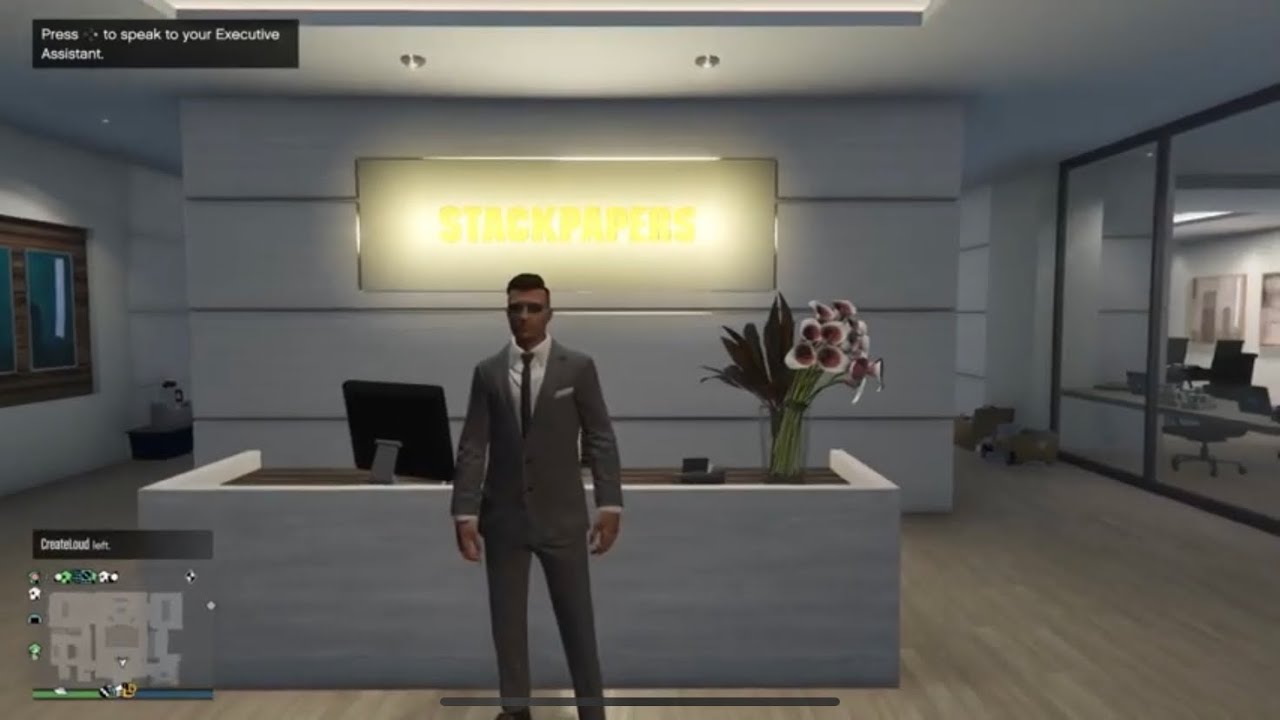 GTA 5 Online - Airport Hangar Tour