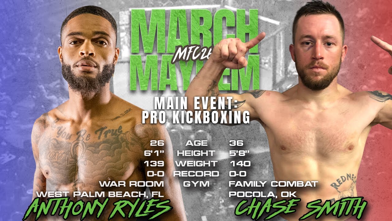 MFC26 Anthony Ryles VS Chase Smith