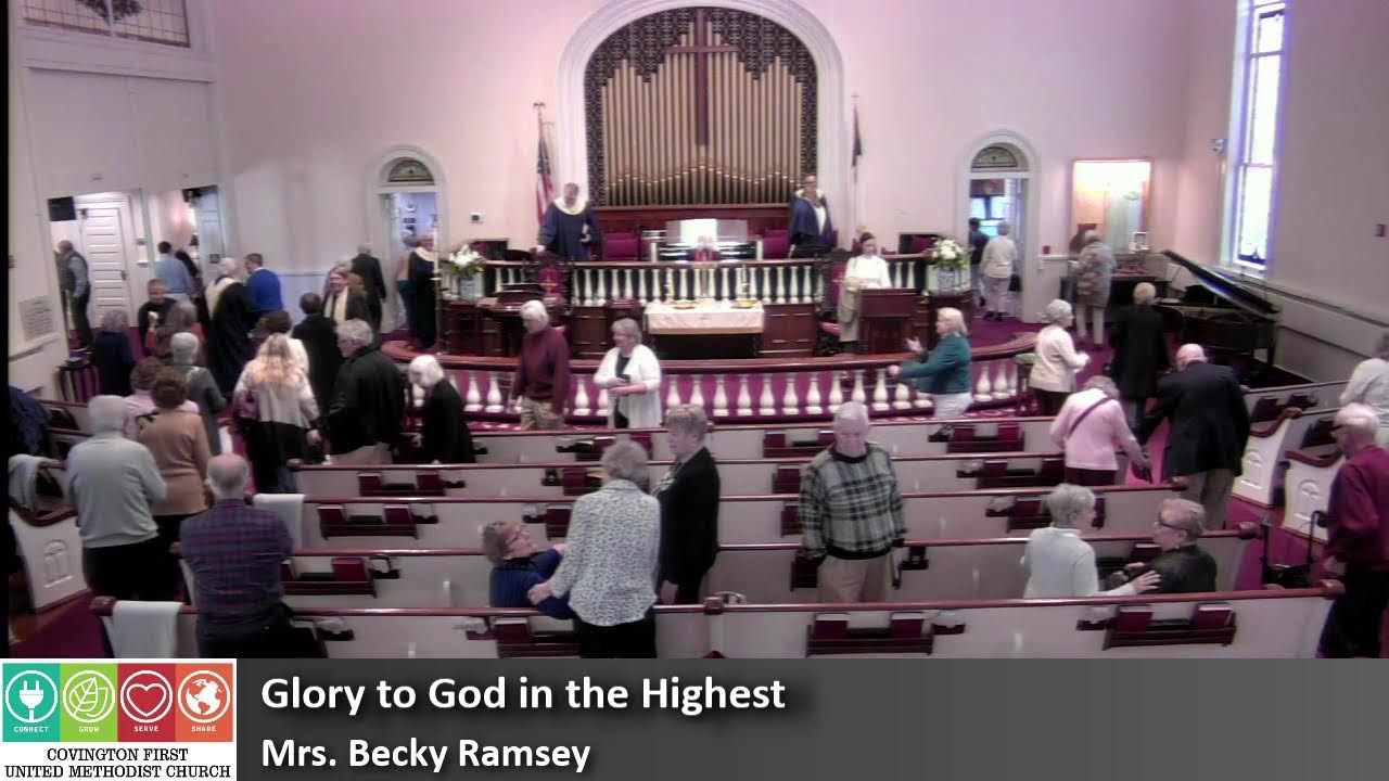 Covington First United Methodist Church -January 11, 2026 - 11:00 AM