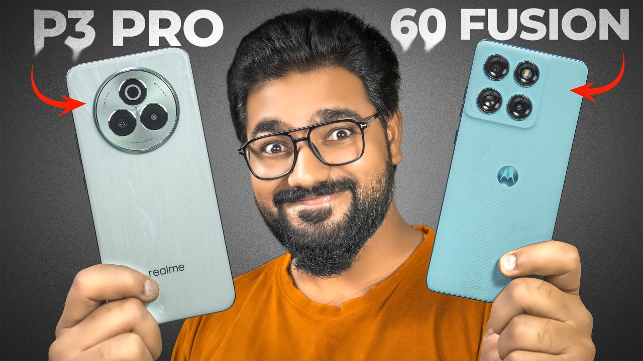 My Clear Choice | moto edge 60 fusion vs realme P3 PRO