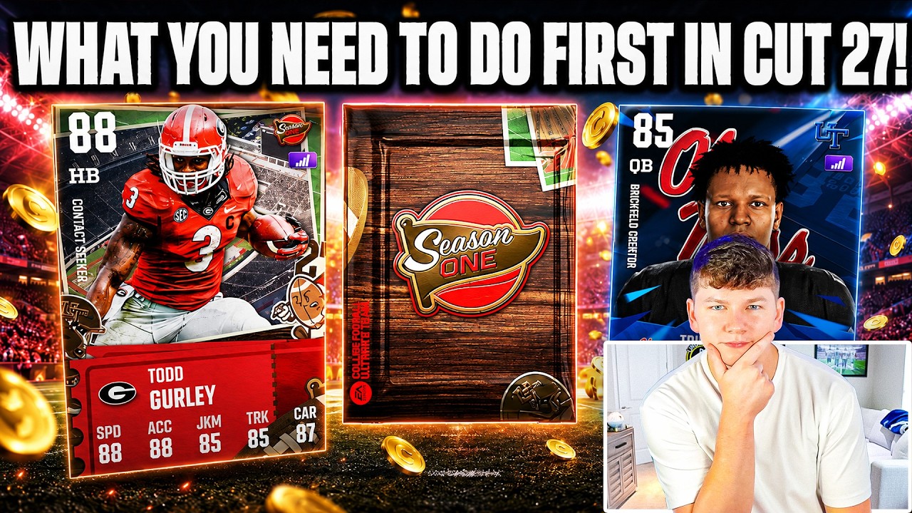 ЧТО НУЖНО СДЕЛАТЬ В ПЕРВУЮ ОЧЕРЕДЬ В CFB 27 ULTIMATE TEAM! БЕСПЛАТНЫЕ ИГРОКИ, МОНЕТЫ И МНОГОЕ ДРУ...