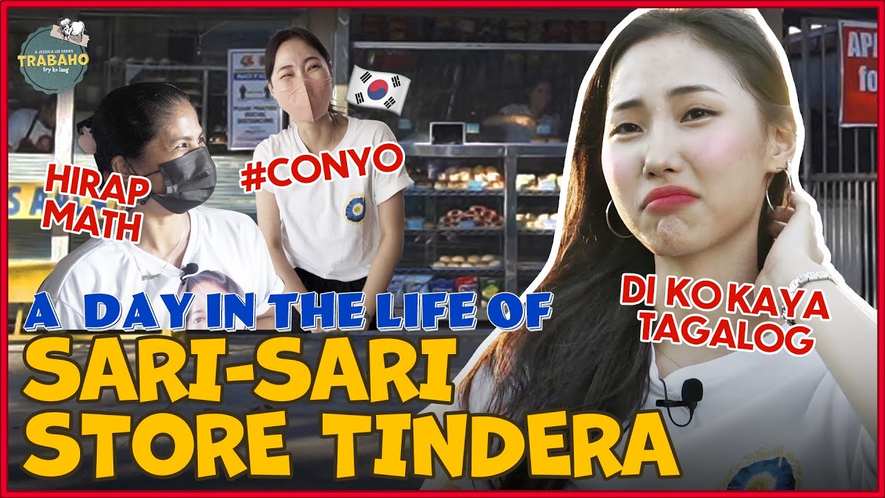 When Your Sari-Sari Store Tindera is a Korean.. | TRABAHO EP. 1
