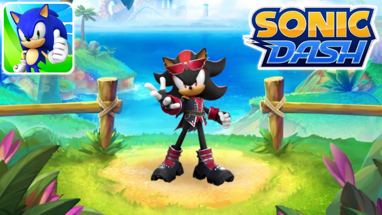 SONIC DASH - IDOL SHADOW ANDROID GAMEPLAY