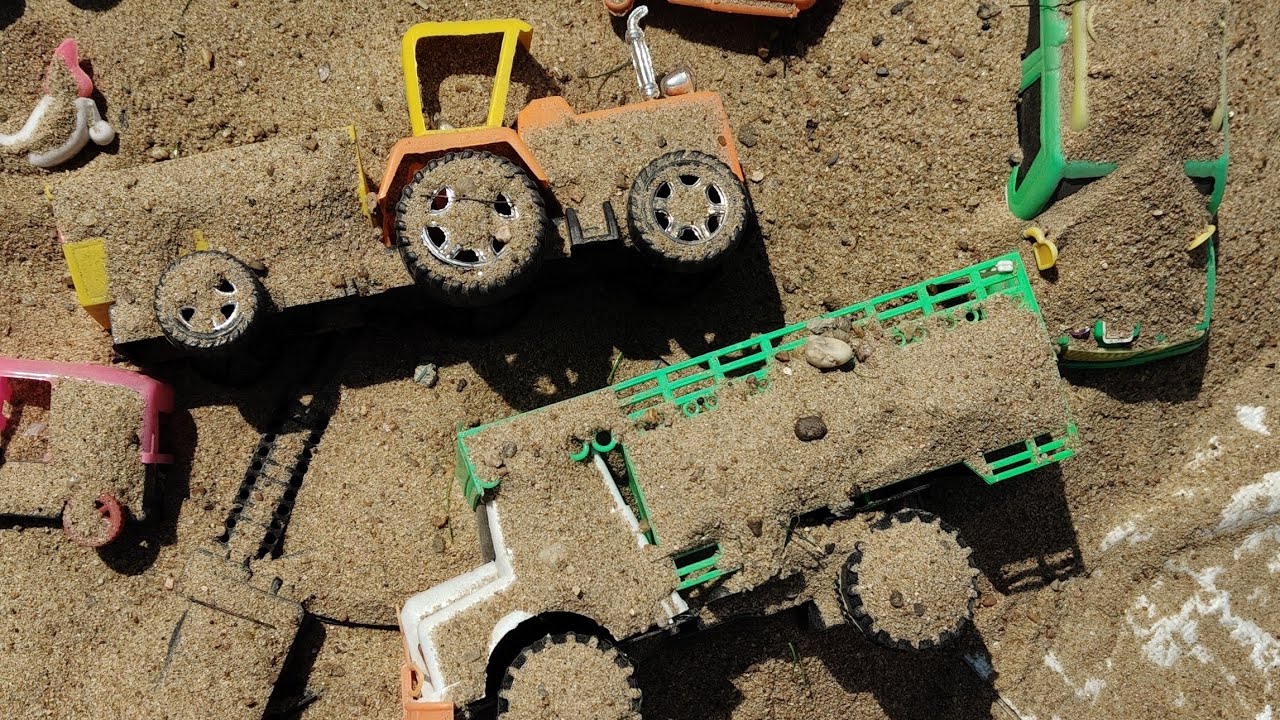 Itana Sara Toys Mitti Me 😱 Jcb , car , tractor truck , auto , tempu , aroplane , batak !