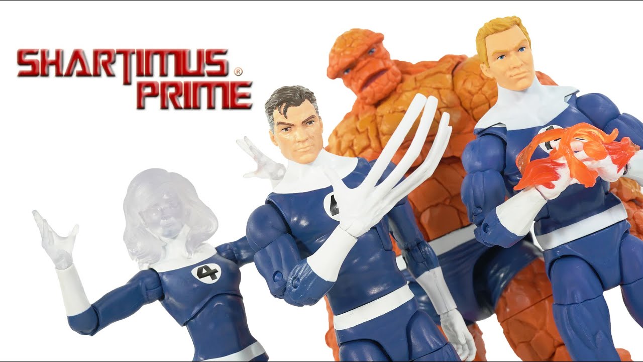 Marvel Legends Invisible Woman & Human Torch Fantastic Four Hasbro Pulse Exclusive Figure Review