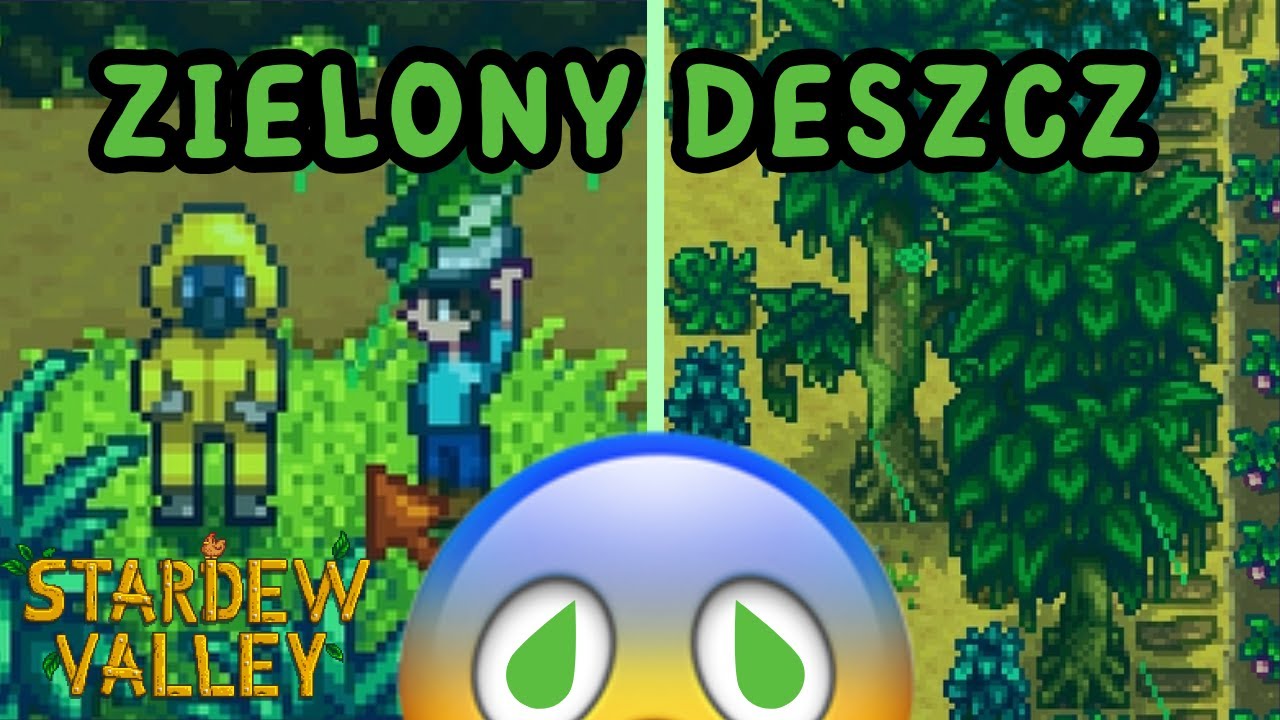 ZIELONY DESZCZ nas zaskoczył! 😱 // Stardew Valley E8