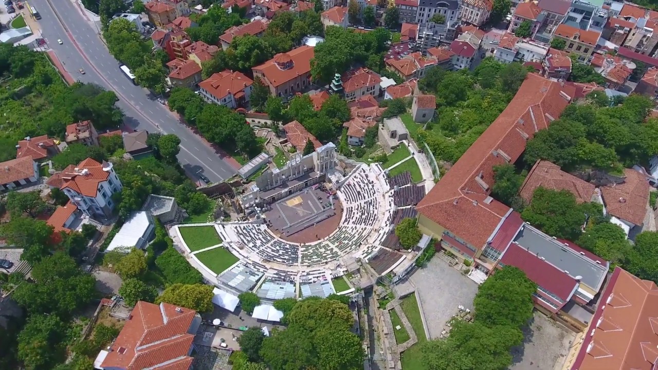 Plovdiv - Ancient and eternal, filmed with a drone