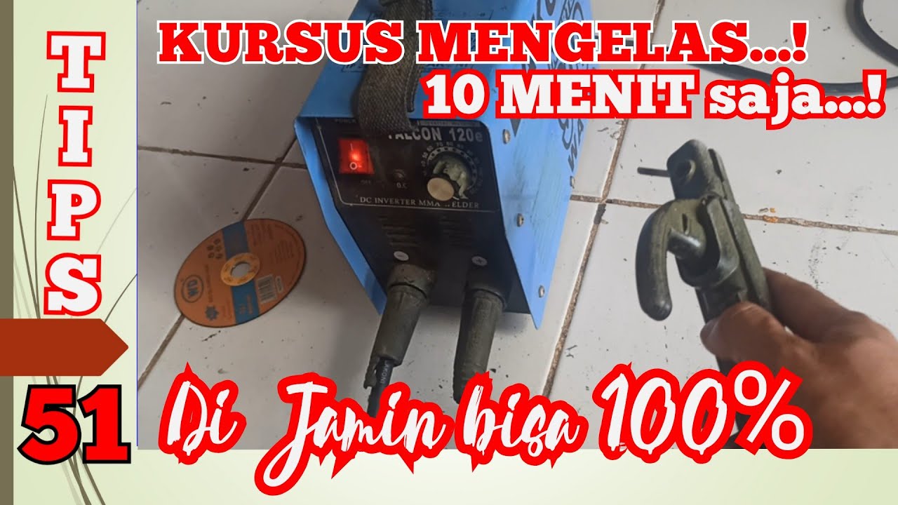 10 menit | Kursus LAS MMA | belajar las stik,las MMA,las listrik