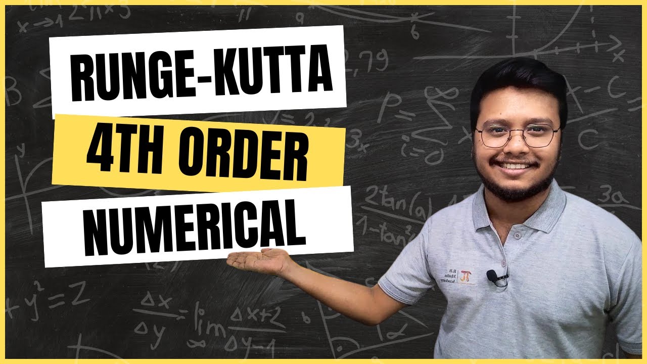 Runge-Kutta 4th Order (Numerical method for solving initial value problem)