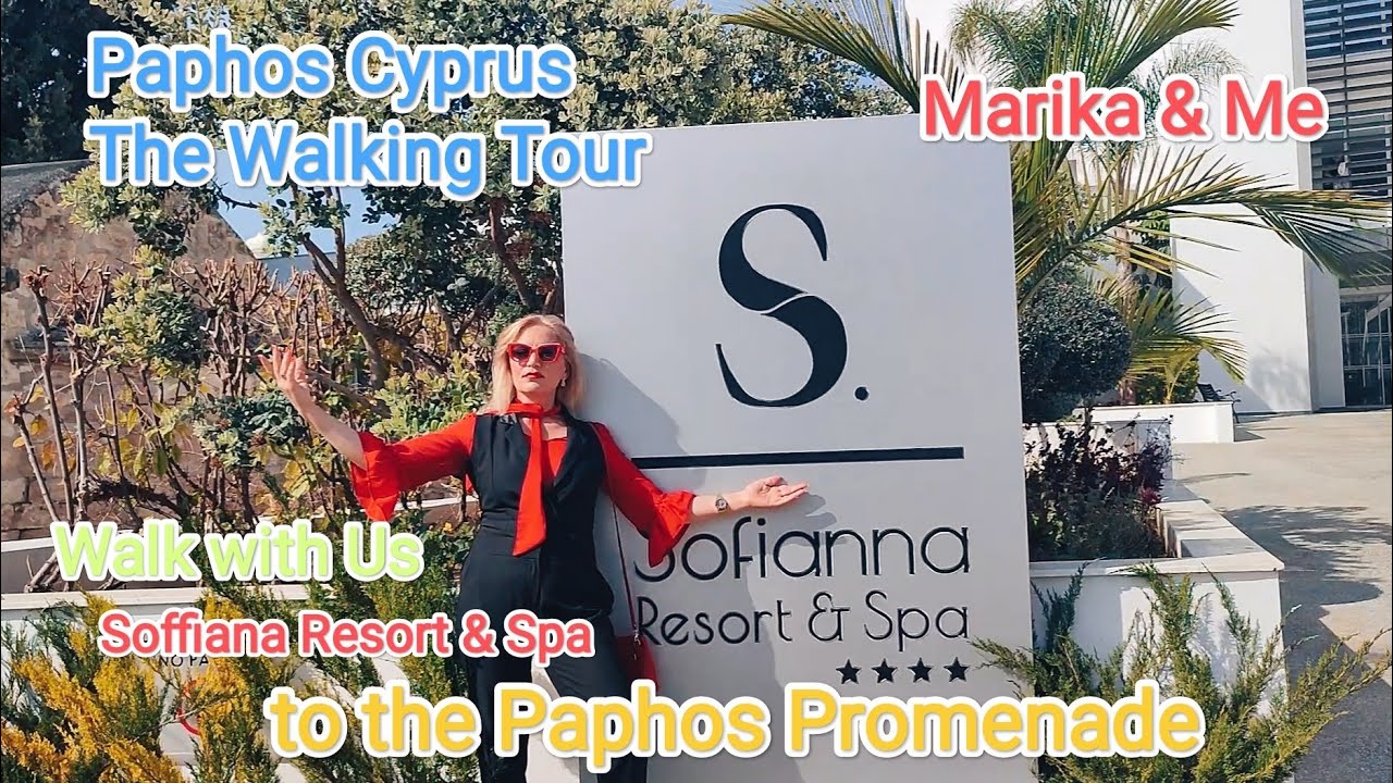 The Soffiana Resort & Spa to the Promenade.. Paphos Cyprus