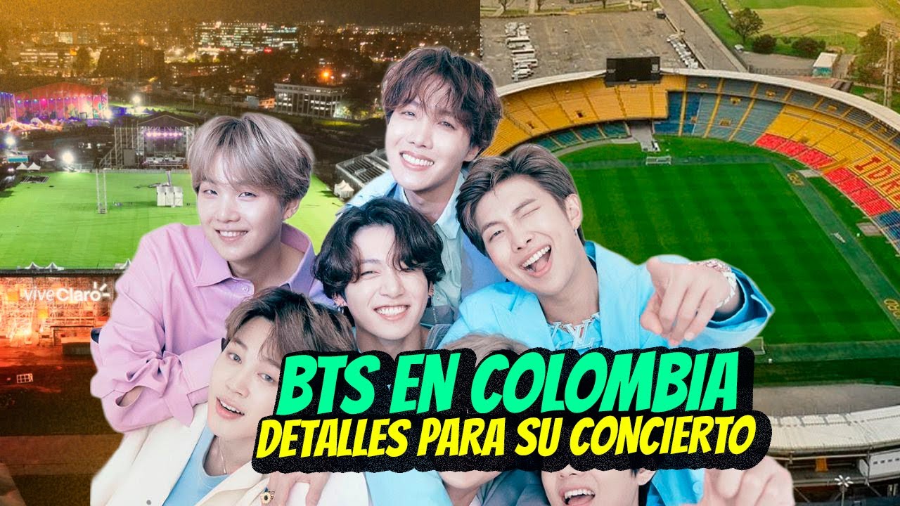 &iexcl;As&iacute; ser&aacute; el concierto de BTS en Colombia!