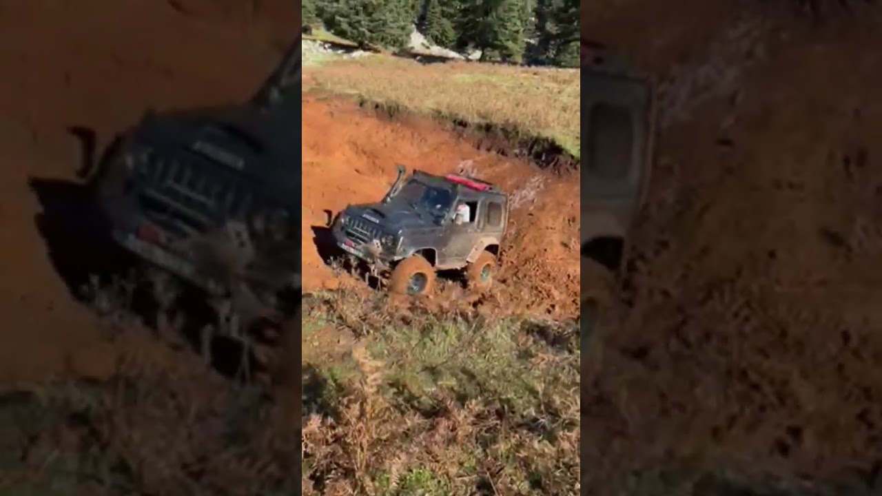 Suzuki samurai off road mud 