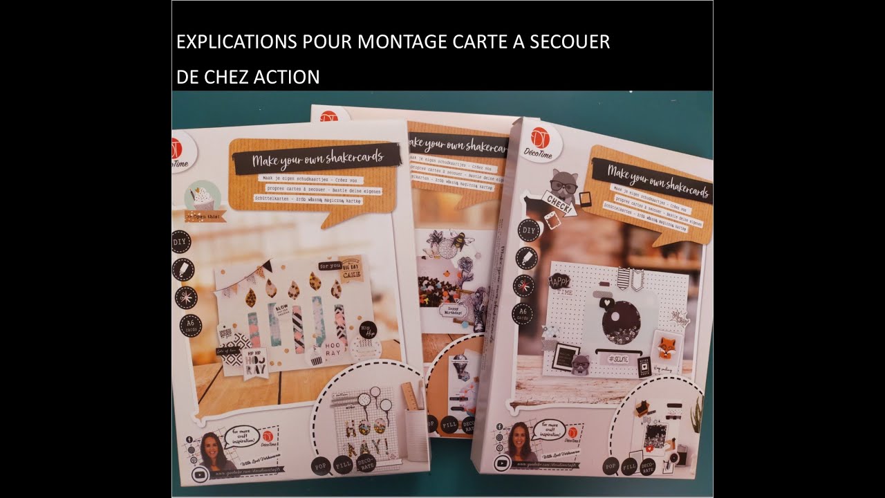 TUTO 🔁 CARTE SHAKER 🔁 kit ACTION