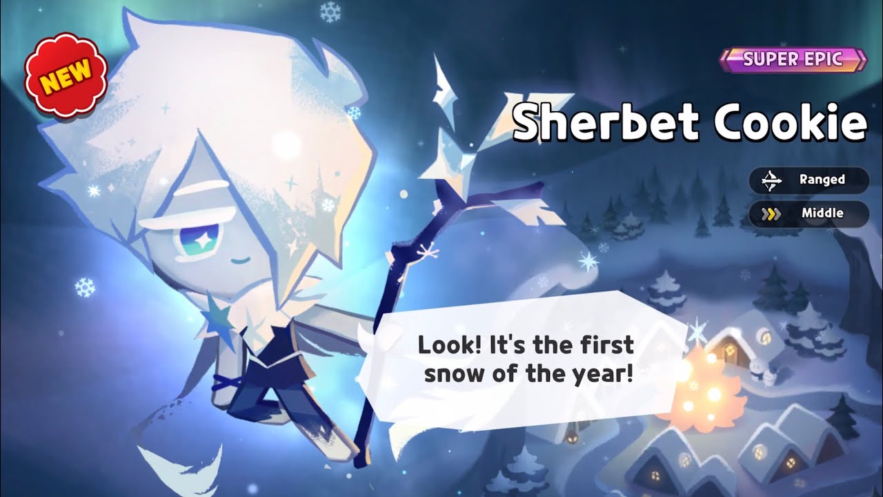 Cookie Run Kingdom - Sherbet Cookie Gacha Draw Animation