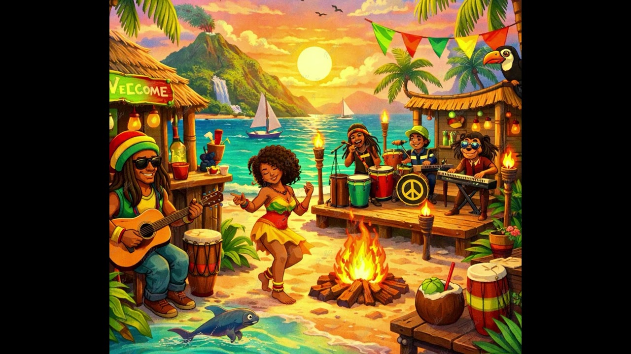 The dawn has broken | Original Classic Reggae Love Song |  AI Creation