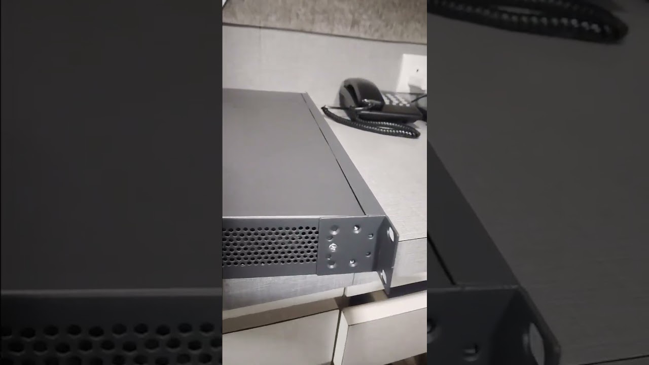 Install Rack Mount Clamps on Any Network Switch ! SG3428MP