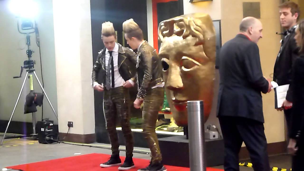 John and Edward at the Children's BAFTAS 2