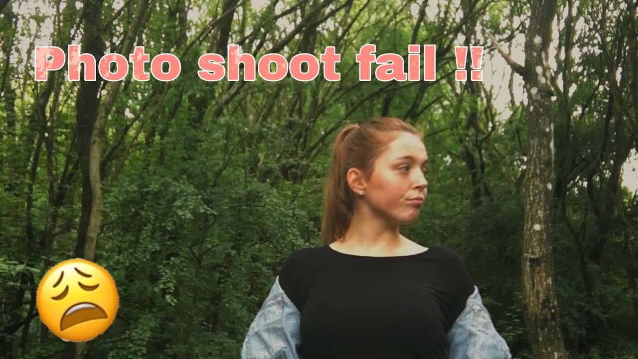 Photo Shoot FAIL