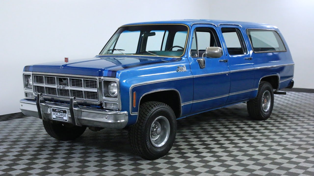 1975 GMC SIERRA SUBURBAN