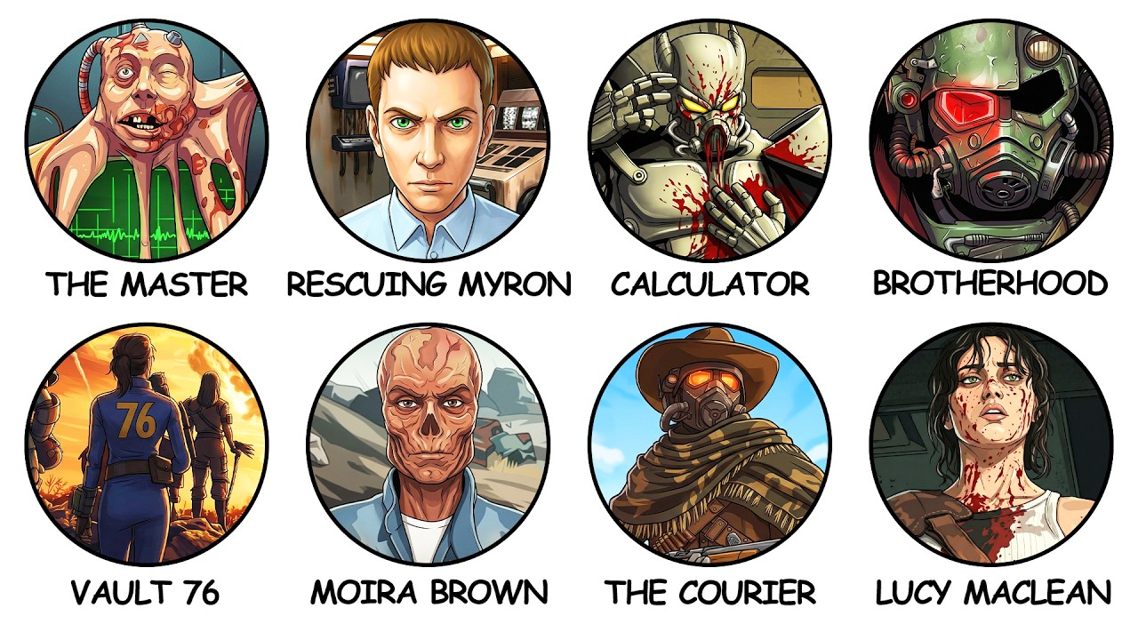 DUMBEST Things Each Fallout Protagonist Has Ever Done Explained in 32 Minutes