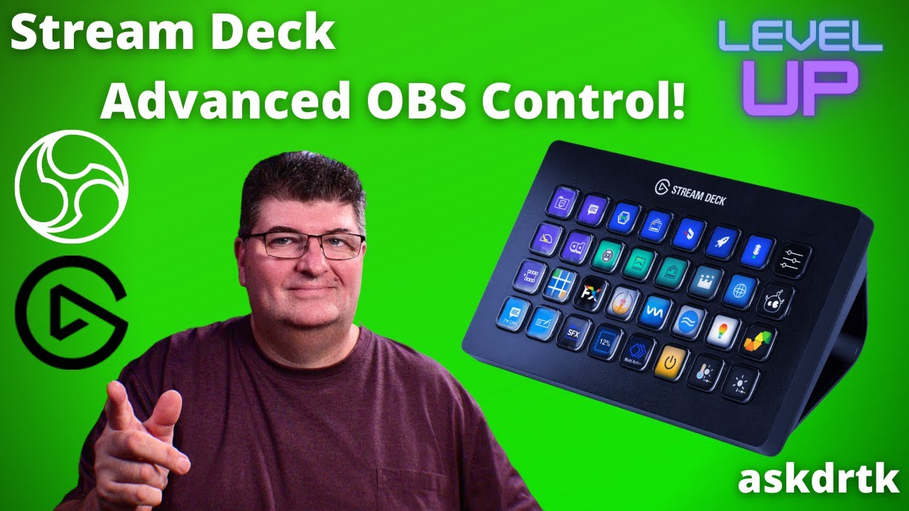 Stream Deck Advanced OBS Studio Control - Setup Guide