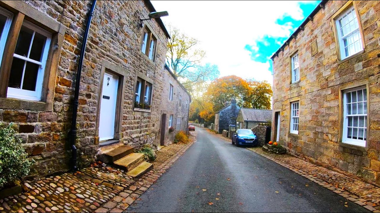 Slaidburn Village Walk | In The Scenic Ribble Valley England 4K