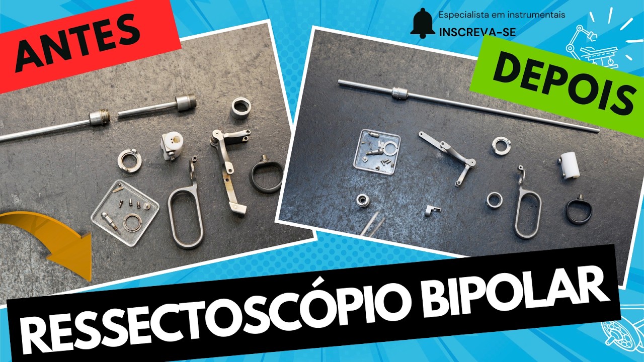 RESSECTOSCÓPIO BIPOLAR | Soluções Salinas, Reprocesso Incorreto e Danos ao Elemento de Trabalho
